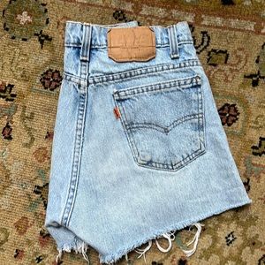 Vintage Levi Cutoffs